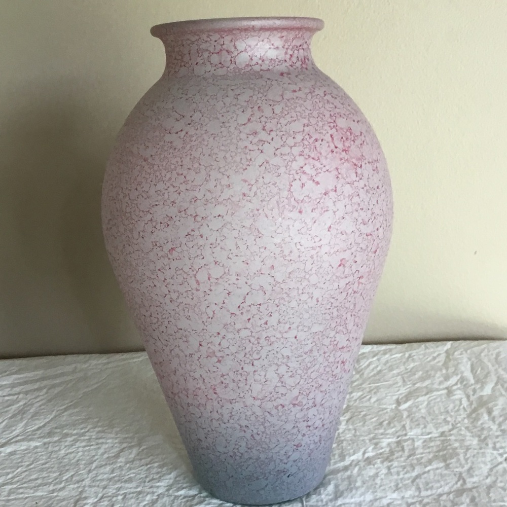 VTG Glass Vase Made in Spain
